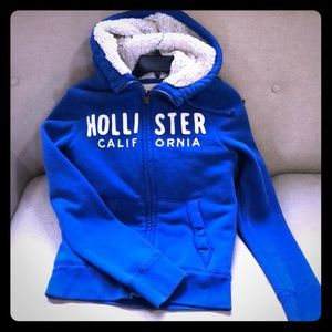 Oversized Hollister California warm zip up